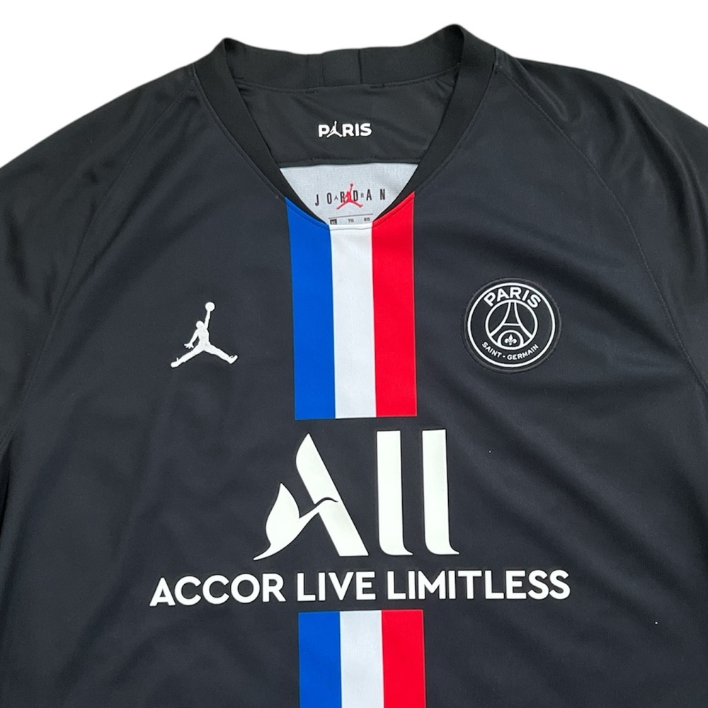 Jordan X Paris Saint-Germain 19/20 Stadium Fourth Jersey Size XLarge NWOT - Picture 5 of 14